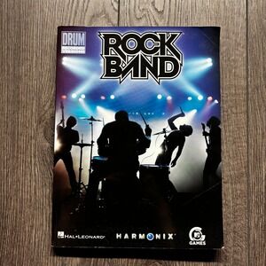 Rock Band Drum Recorded Versions Sheet Music Book Hal Leonard 25 Songs 2007